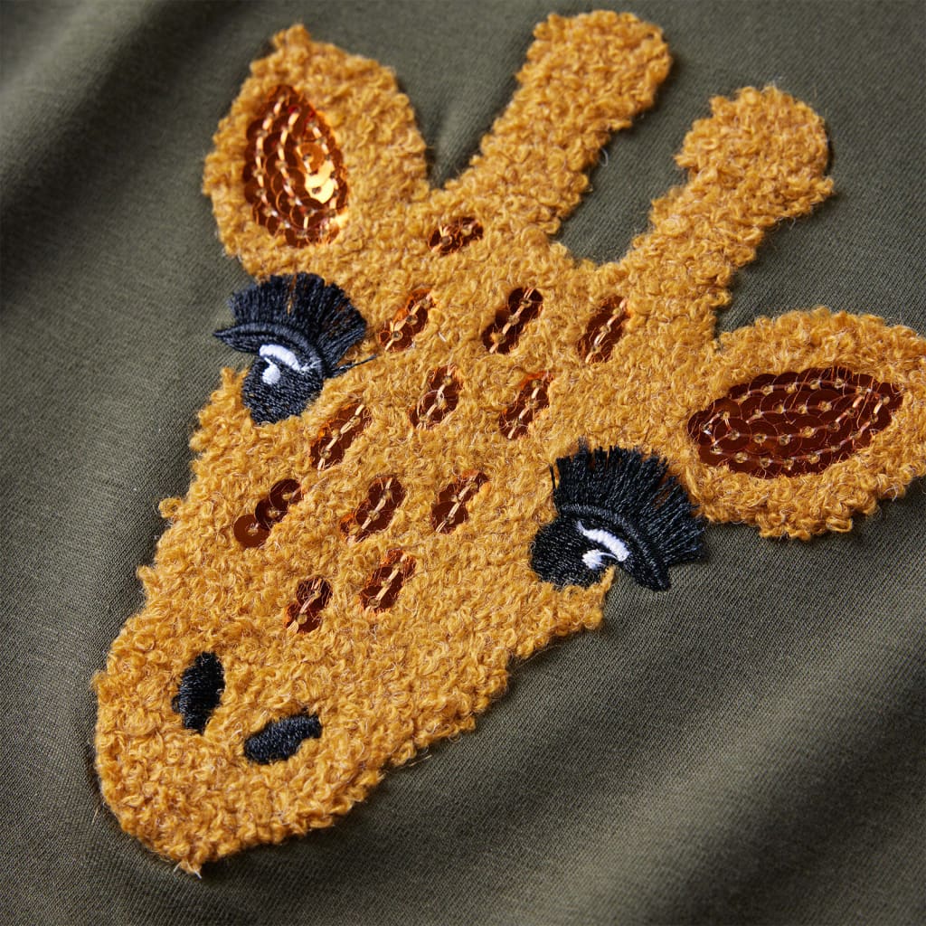 Μπλουζάκι Παιδικό Μακρυμάνικο Χακί 116