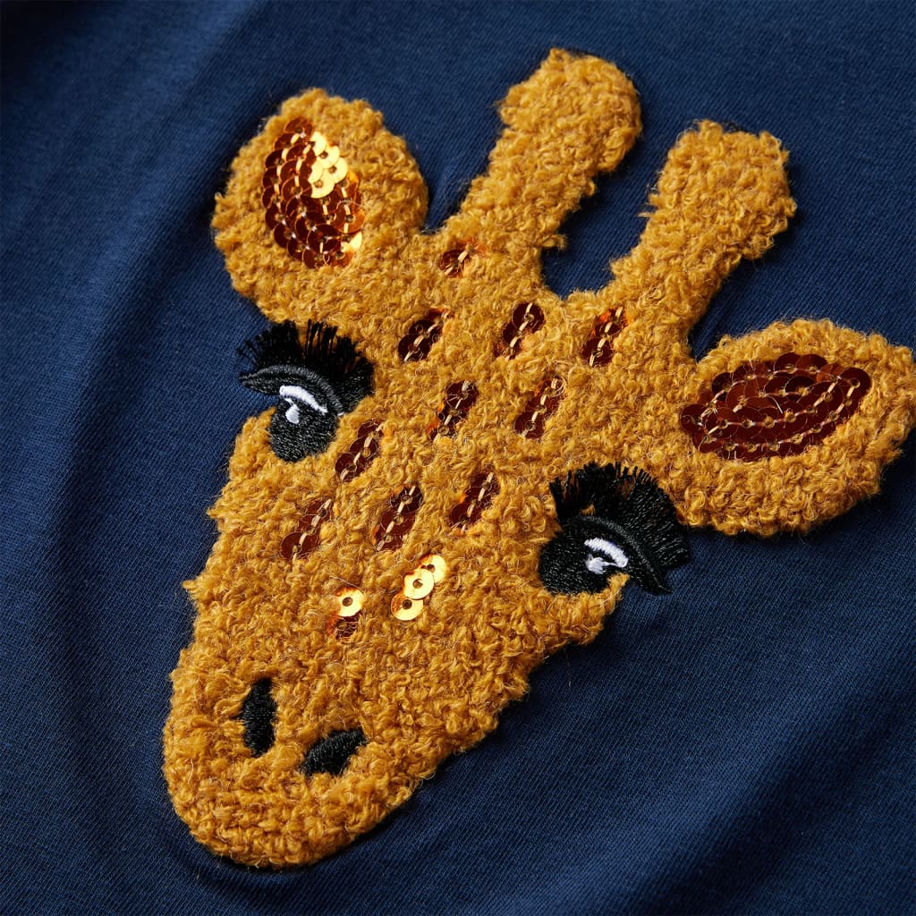 Μπλουζάκι Παιδικό Μακρυμάνικο Ναυτικό Μπλε 92