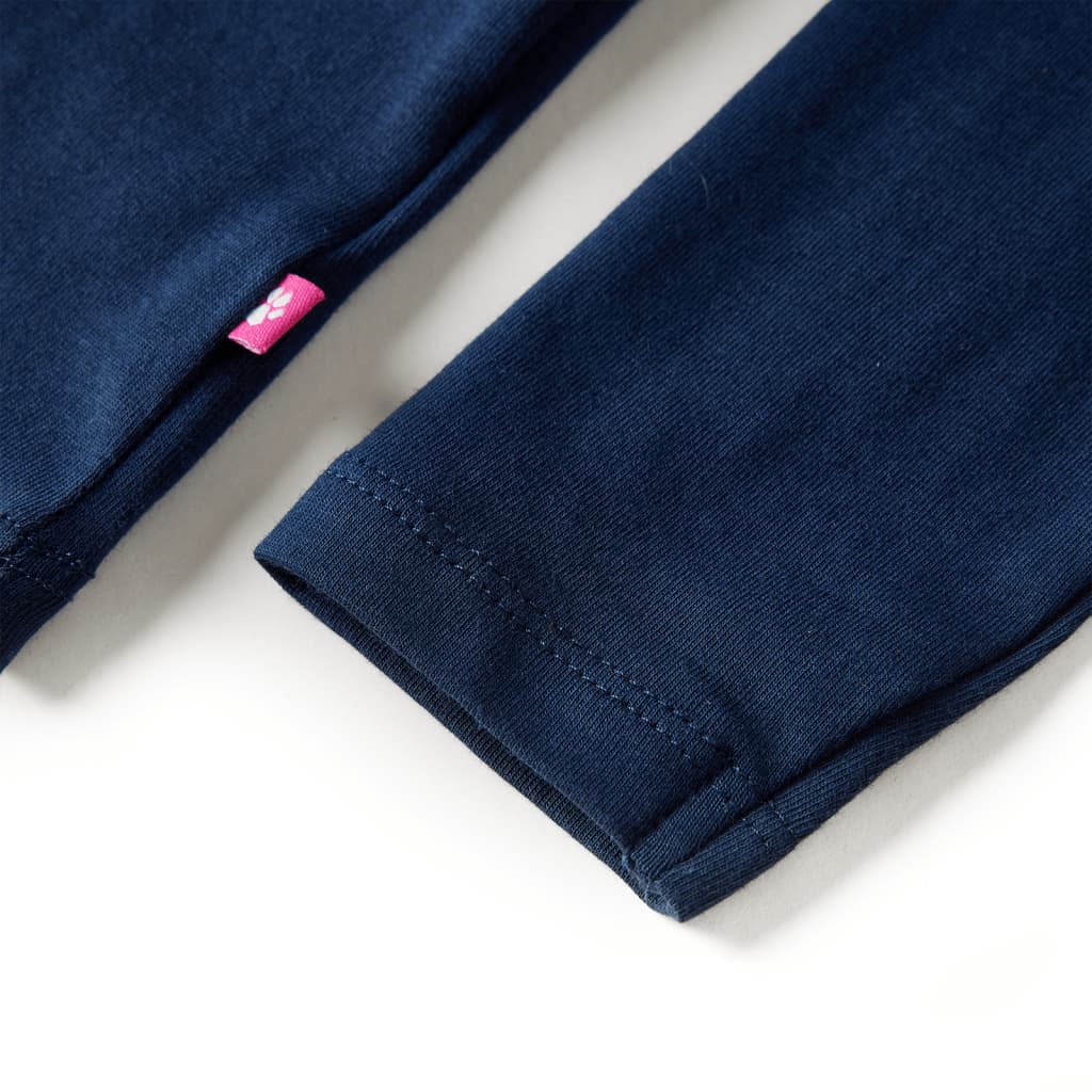 Μπλουζάκι Παιδικό Μακρυμάνικο Ναυτικό Μπλε 128