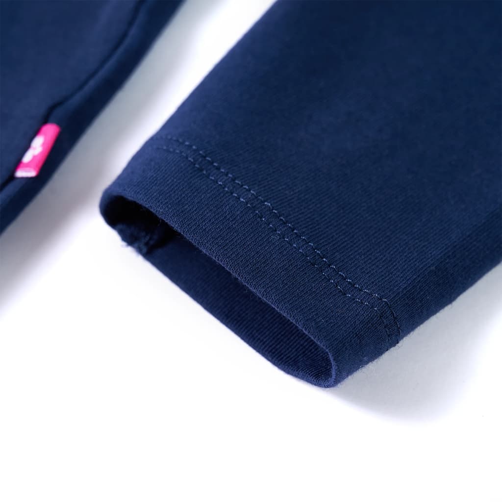 Μπλουζάκι Παιδικό Μακρυμάνικο Ναυτικό Μπλε 128