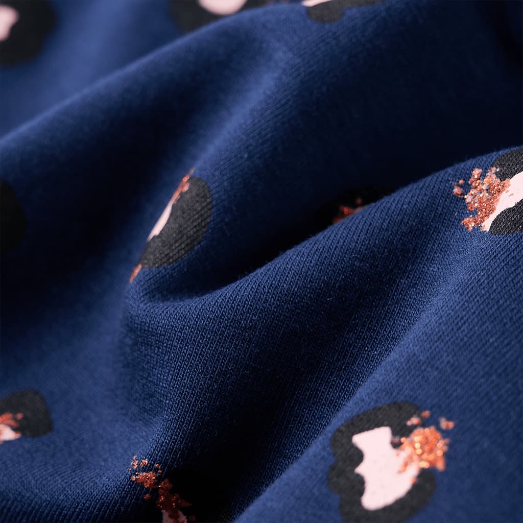 Ζακέτα Φούτερ Παιδική με Κουκούλα Ναυτικό Μπλε 116