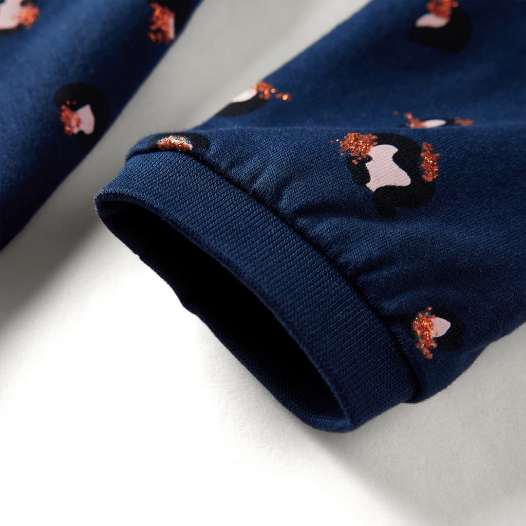 Φόρεμα Παιδικό Μακρυμάνικο Ναυτικό Μπλε 128