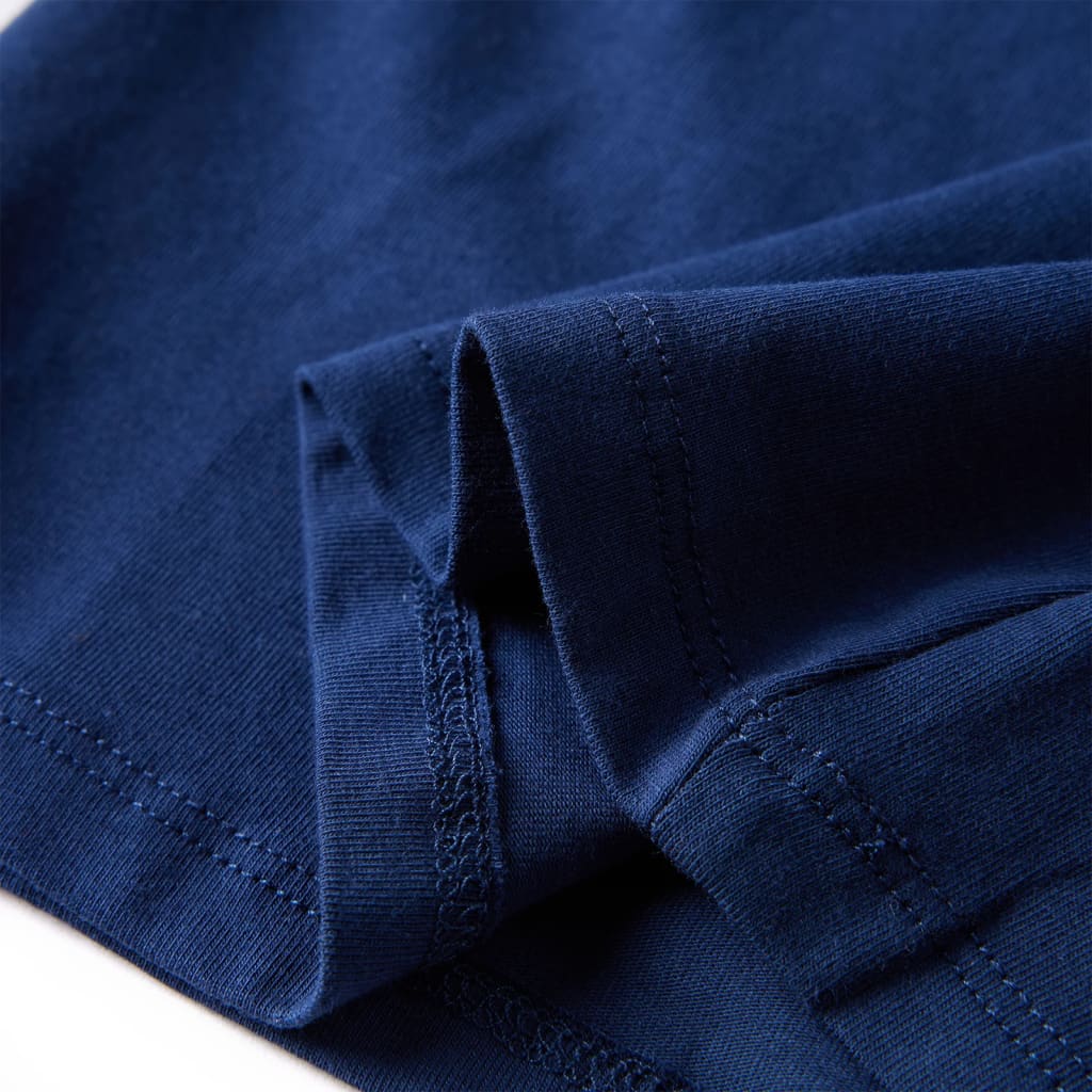 Μπλουζάκι Παιδικό Μακρυμάνικο Ναυτικό Μπλε 128