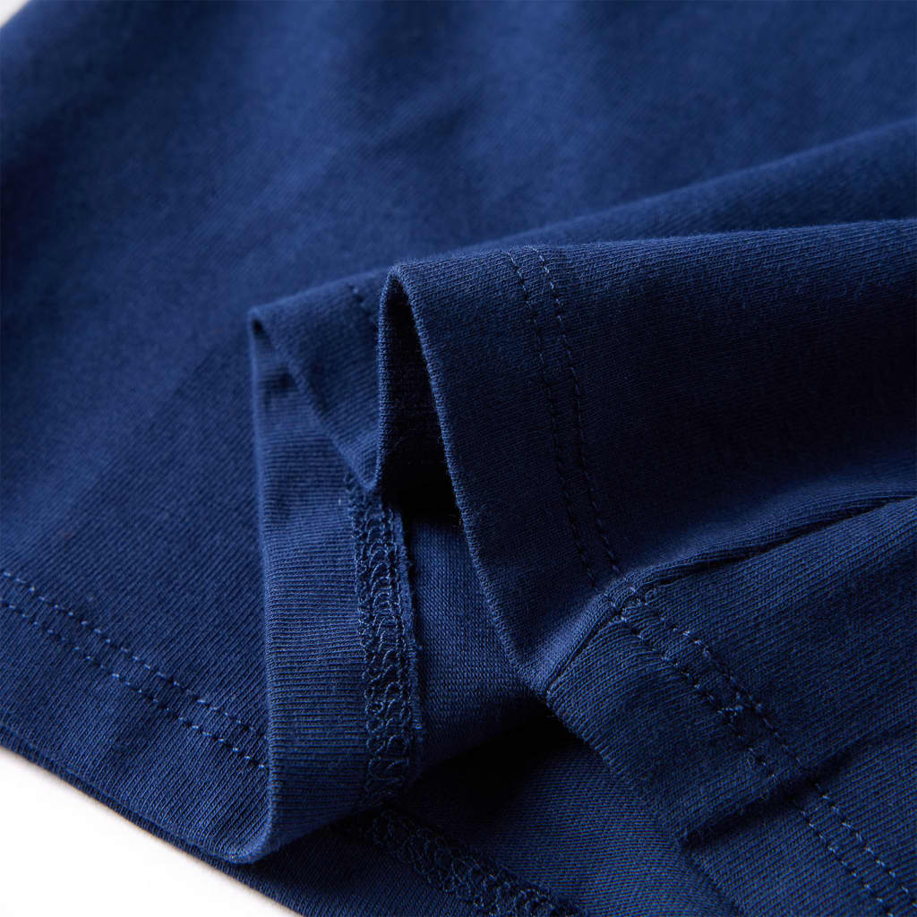 Μπλουζάκι Παιδικό Μακρυμάνικο Ναυτικό Μπλε 140