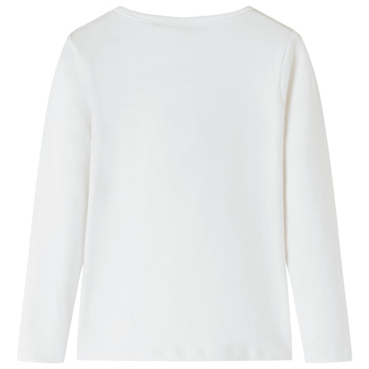 Μπλουζάκι Παιδικό Μακρυμάνικο Εκρού 104