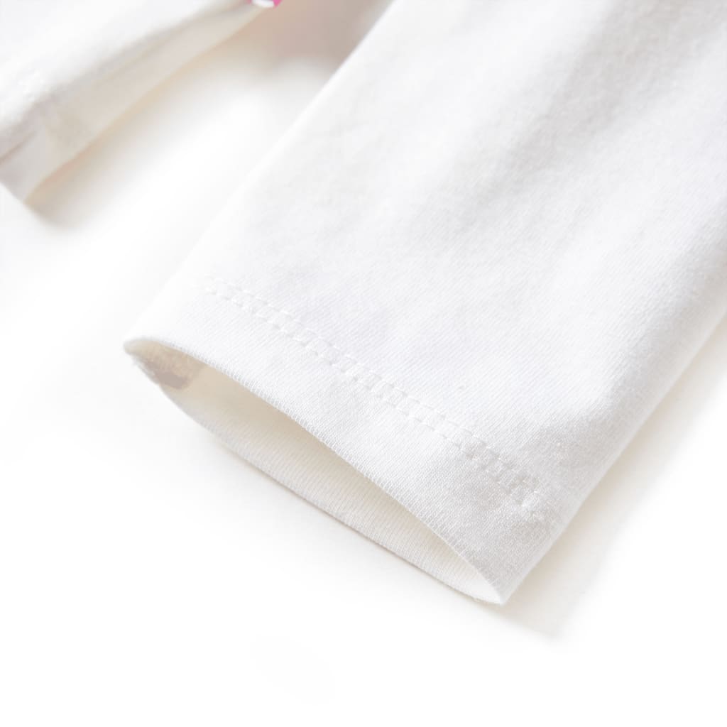 Μπλουζάκι Παιδικό Μακρυμάνικο Εκρού 104