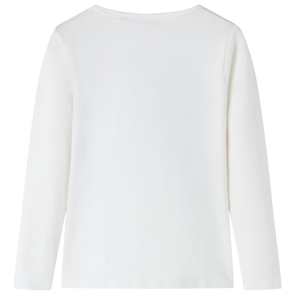 Μπλουζάκι Παιδικό Μακρυμάνικο Εκρού 116