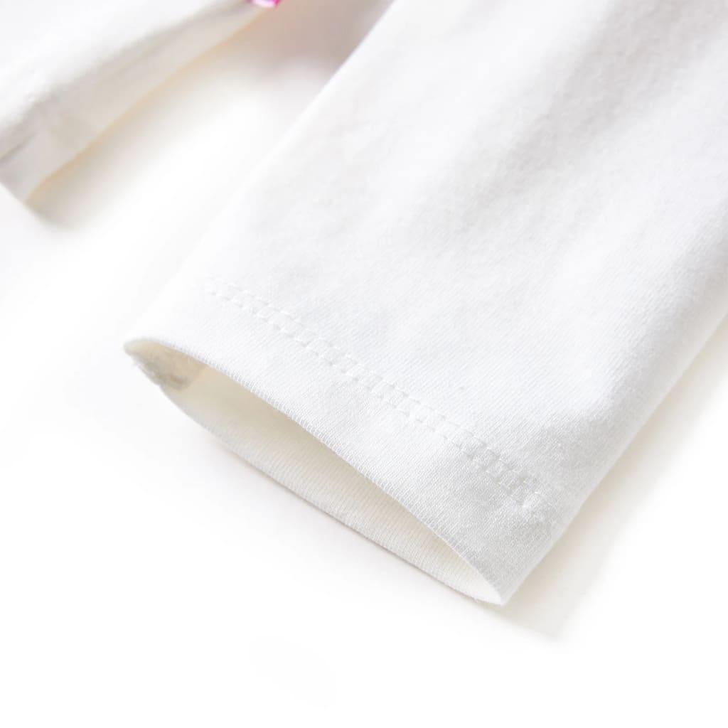 Μπλουζάκι Παιδικό Μακρυμάνικο Εκρού 128