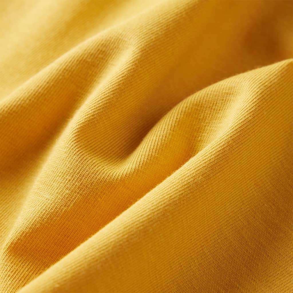 Μπλουζάκι Παιδικό Μακρυμάνικο Σκούρα Ώχρα 128