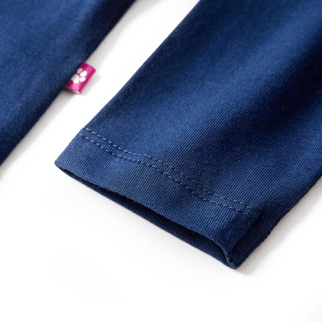 Μπλουζάκι Παιδικό Μακρυμάνικο Ναυτικό Μπλε 116