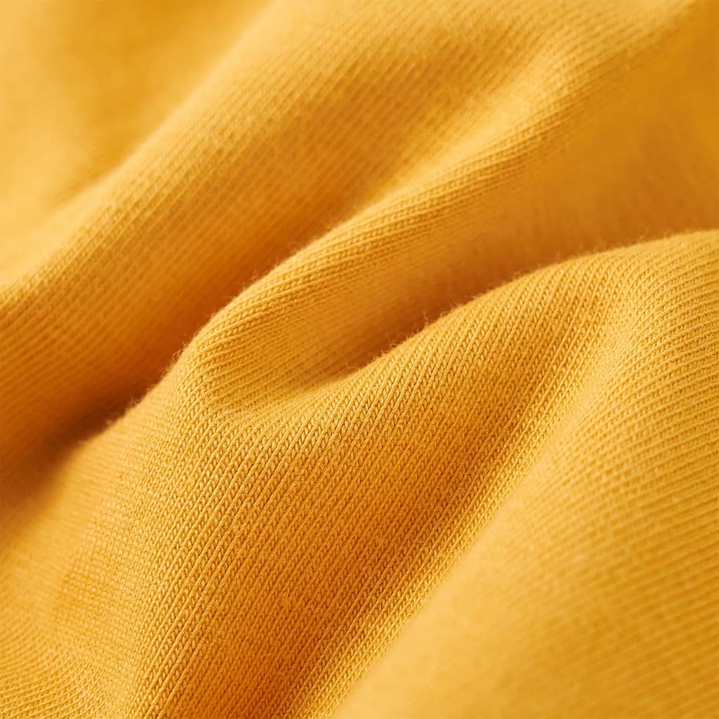 Μπλουζάκι Παιδικό Μακρυμάνικο Σκούρα Ώχρα 104