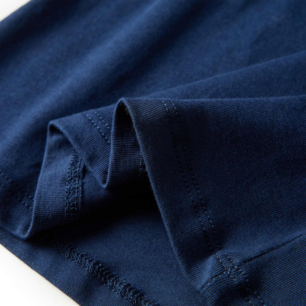 Μπλουζάκι Παιδικό Μακρυμάνικο Ναυτικό Μπλε 140