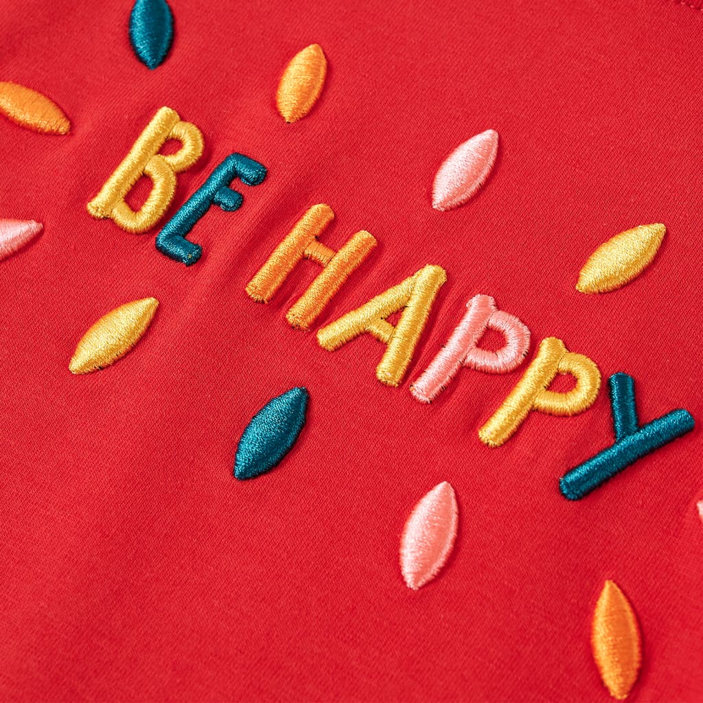 Μπλουζάκι Παιδικό Μακρυμάνικο Κόκκινο 116