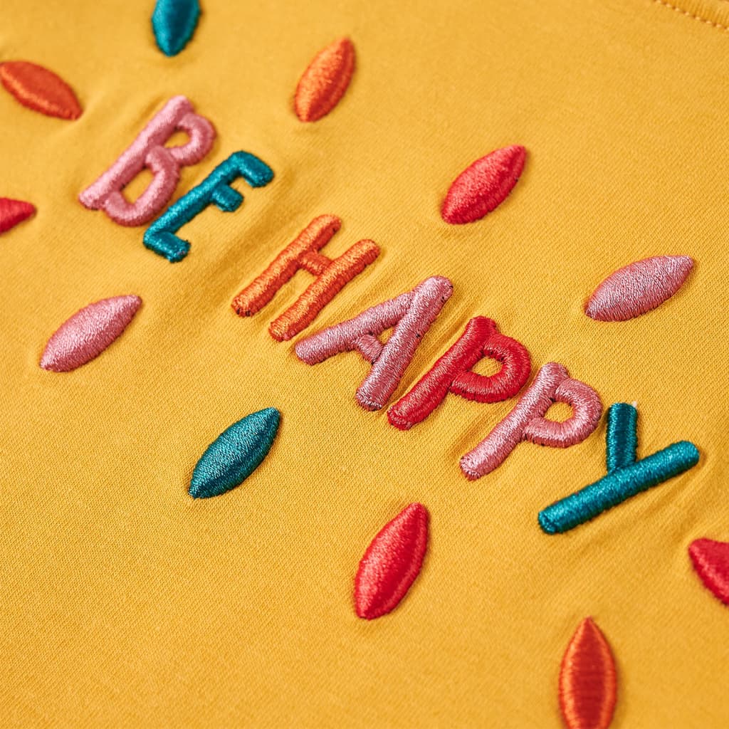 Μπλουζάκι Παιδικό Μακρυμάνικο Σκούρα Ώχρα 104