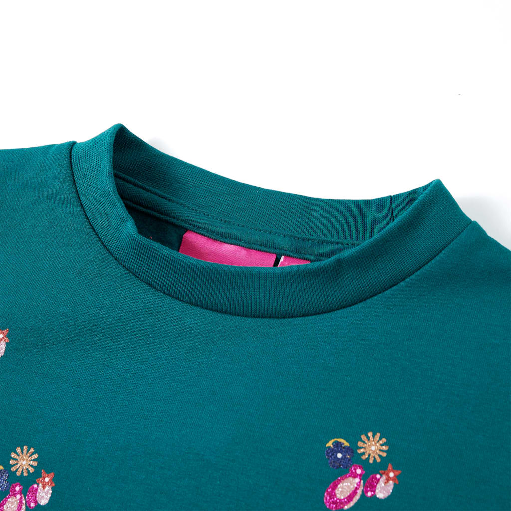 Φούτερ Παιδικό Σκούρο Πράσινο 104