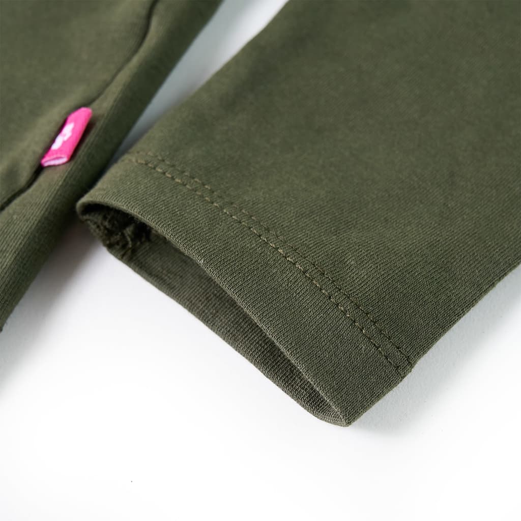 Μπλουζάκι Παιδικό Μακρυμάνικο Χακί 92