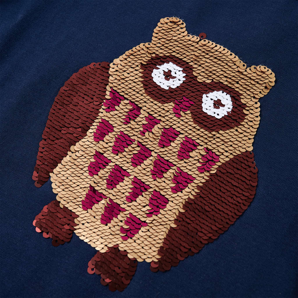 Μπλουζάκι Παιδικό Μακρυμάνικο Ναυτικό Μπλε 92