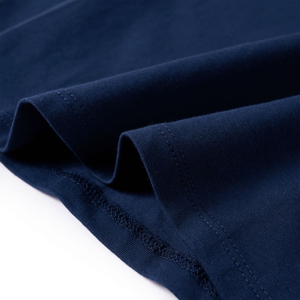 Μπλουζάκι Παιδικό Μακρυμάνικο Ναυτικό Μπλε 92