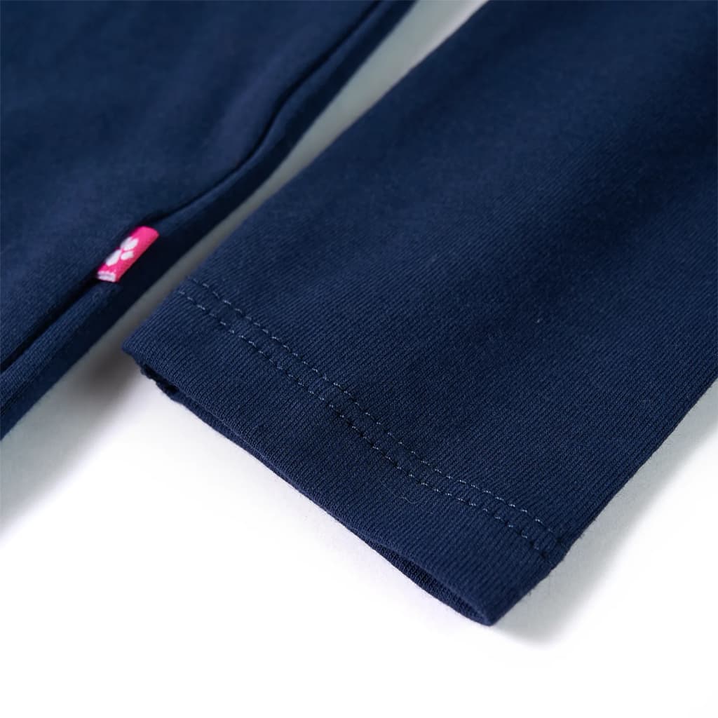 Μπλουζάκι Παιδικό Μακρυμάνικο Ναυτικό Μπλε 116