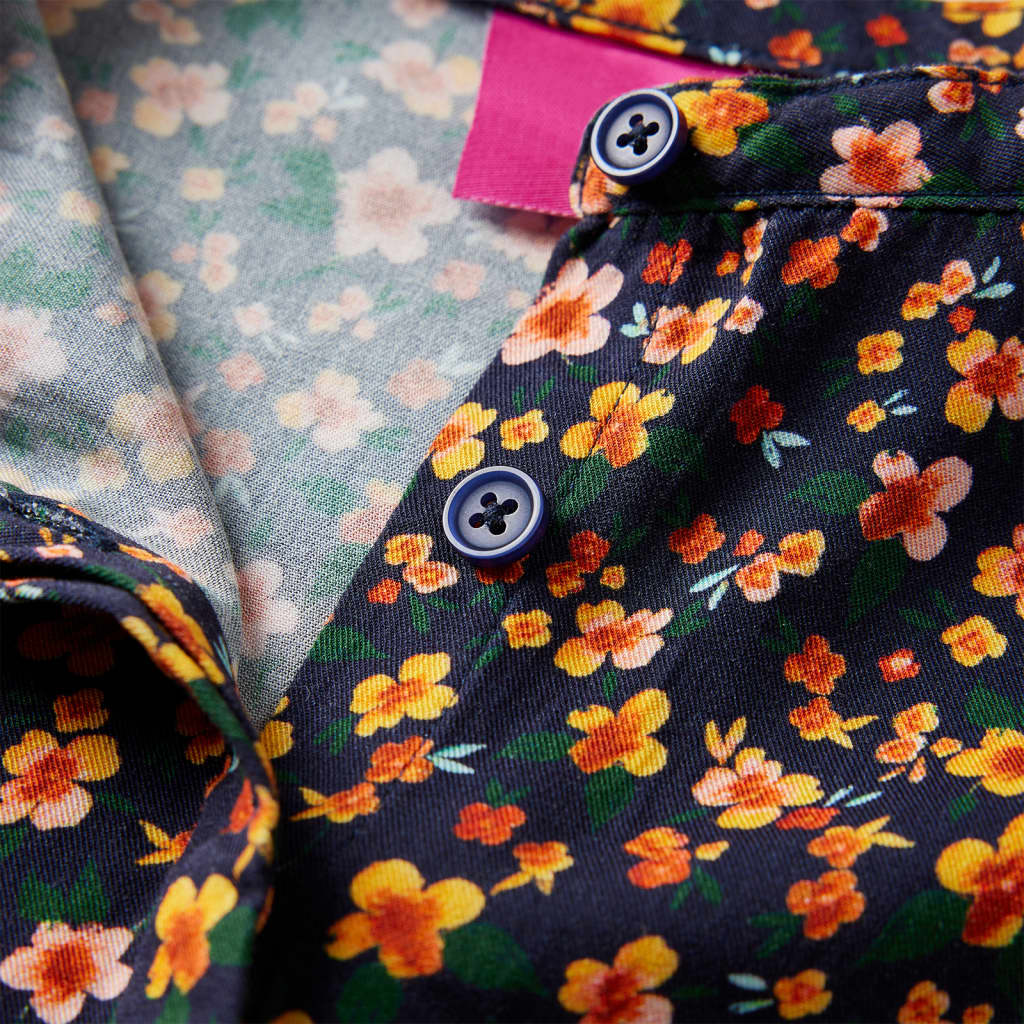 Πουκάμισο Παιδικό με Γιακά Σκούρο Μπλε 128