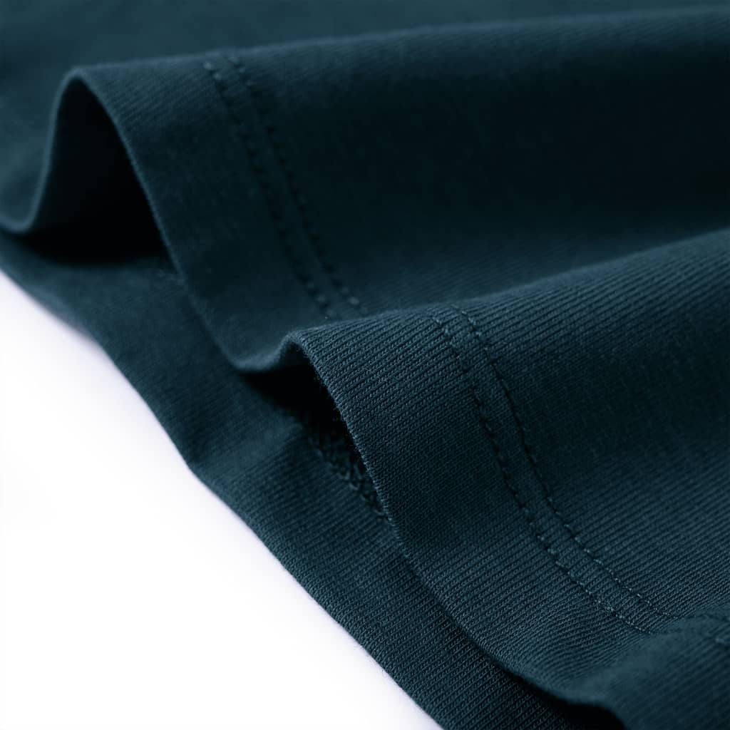 Μπλουζάκι Παιδικό Μακρυμάνικο Σκούρο Πράσινο 104