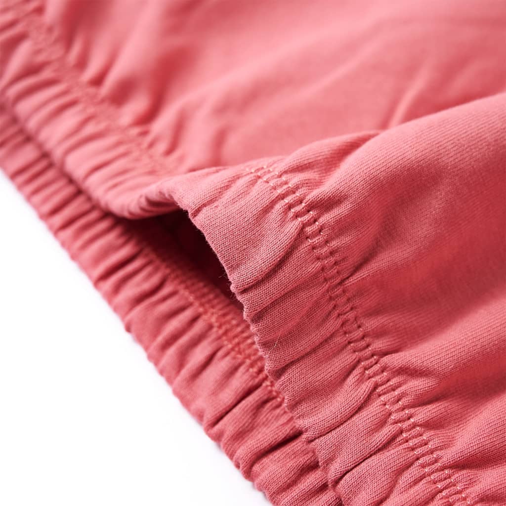 Φούτερ Παιδικό με Κουκούλα Παλαιωμένο Ροζ 116