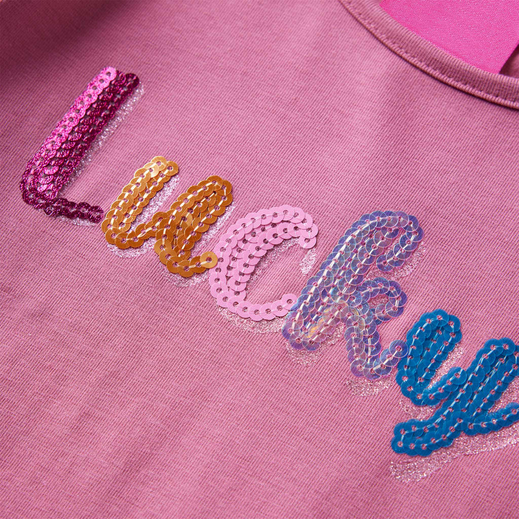 Μπλουζάκι Παιδικό Μακρυμάνικο Σκούρο Φούξια 116