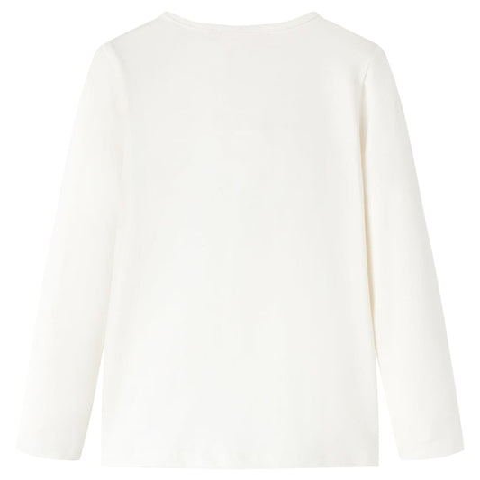 Μπλουζάκι Παιδικό Μακρυμάνικο Εκρού 104
