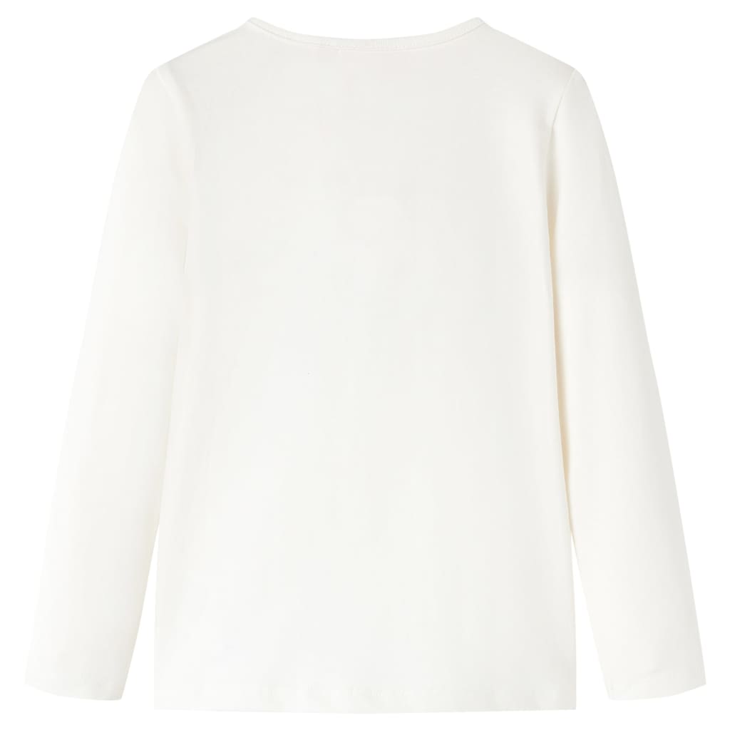 Μπλουζάκι Παιδικό Μακρυμάνικο Εκρού 116