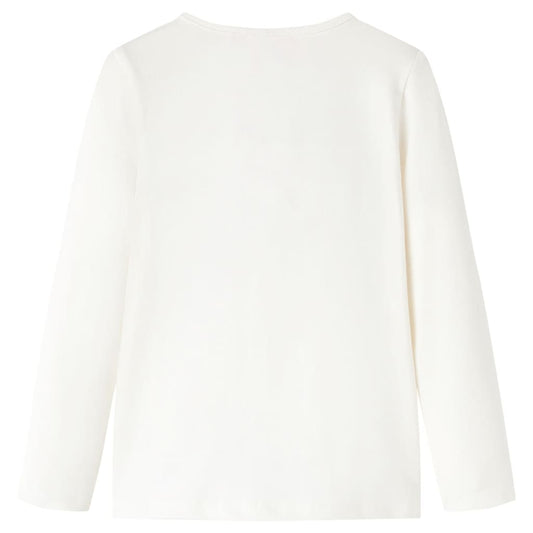 Μπλουζάκι Παιδικό Μακρυμάνικο Εκρού 128