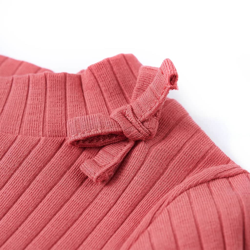 Μπλουζάκι Παιδικό Μακρυμάνικο Παλαιωμένο Ροζ 92