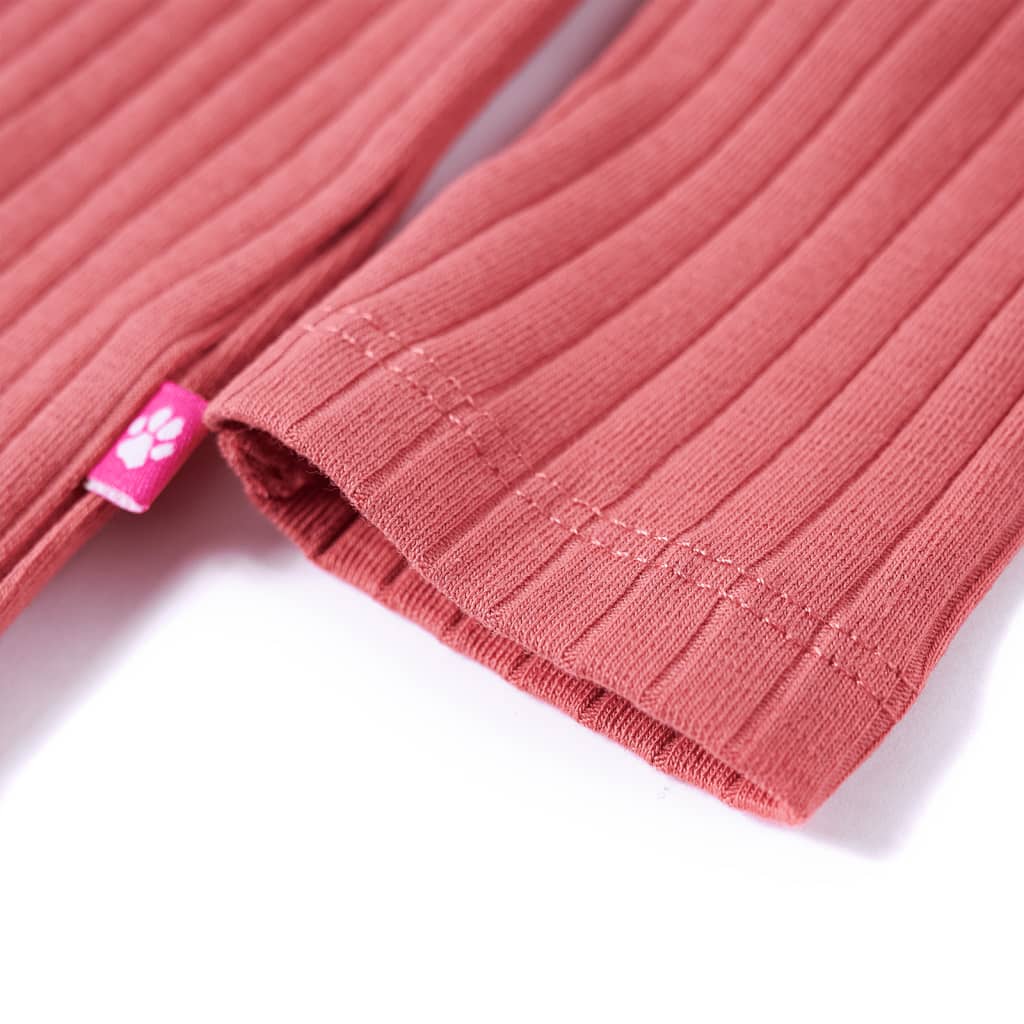 Μπλουζάκι Παιδικό Μακρυμάνικο Παλαιωμένο Ροζ 116