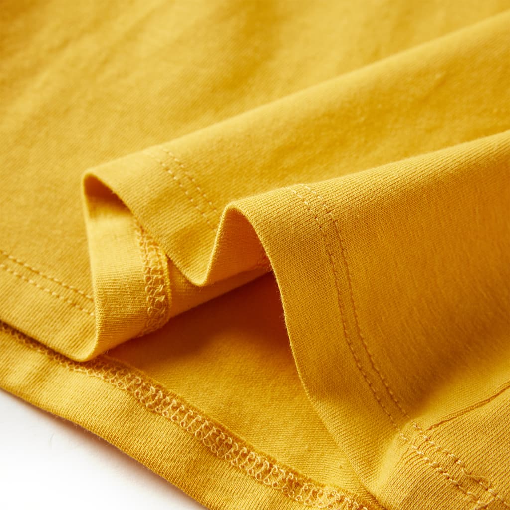 Μπλουζάκι Παιδικό Μακρυμάνικο Ώχρα 116