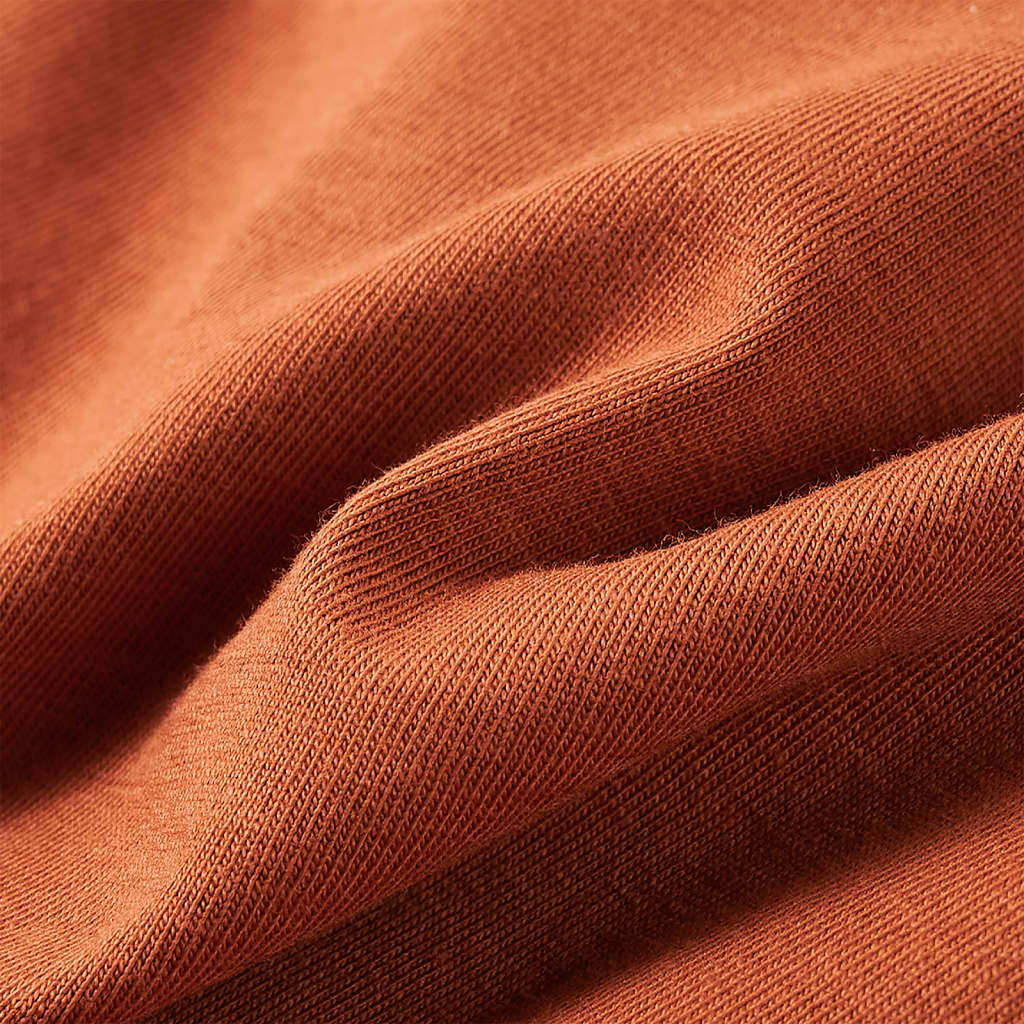 Μπλουζάκι Παιδικό Μακρυμάνικο Κονιάκ 140