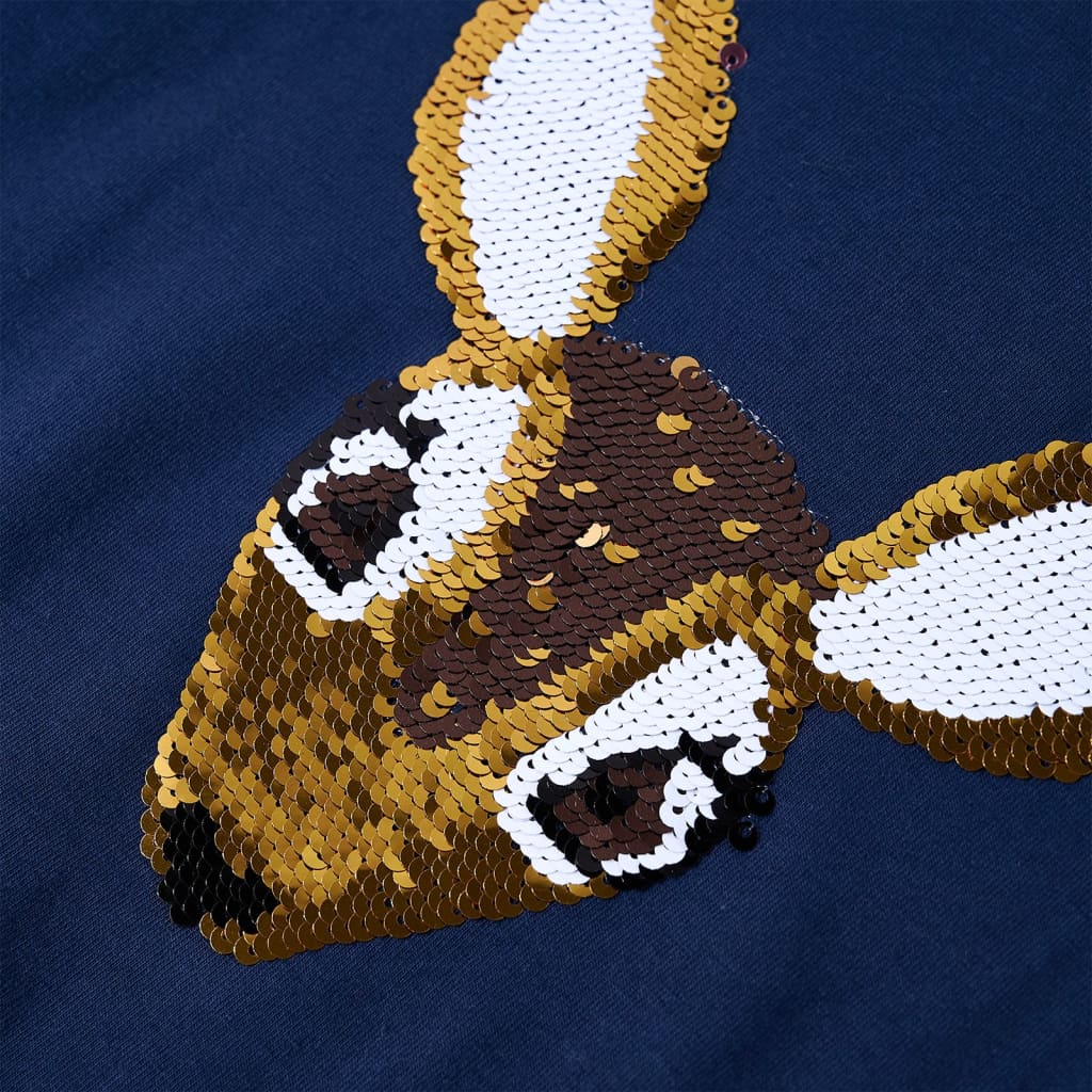 Μπλουζάκι Παιδικό Μακρυμάνικο Σκ. Μπλε 92