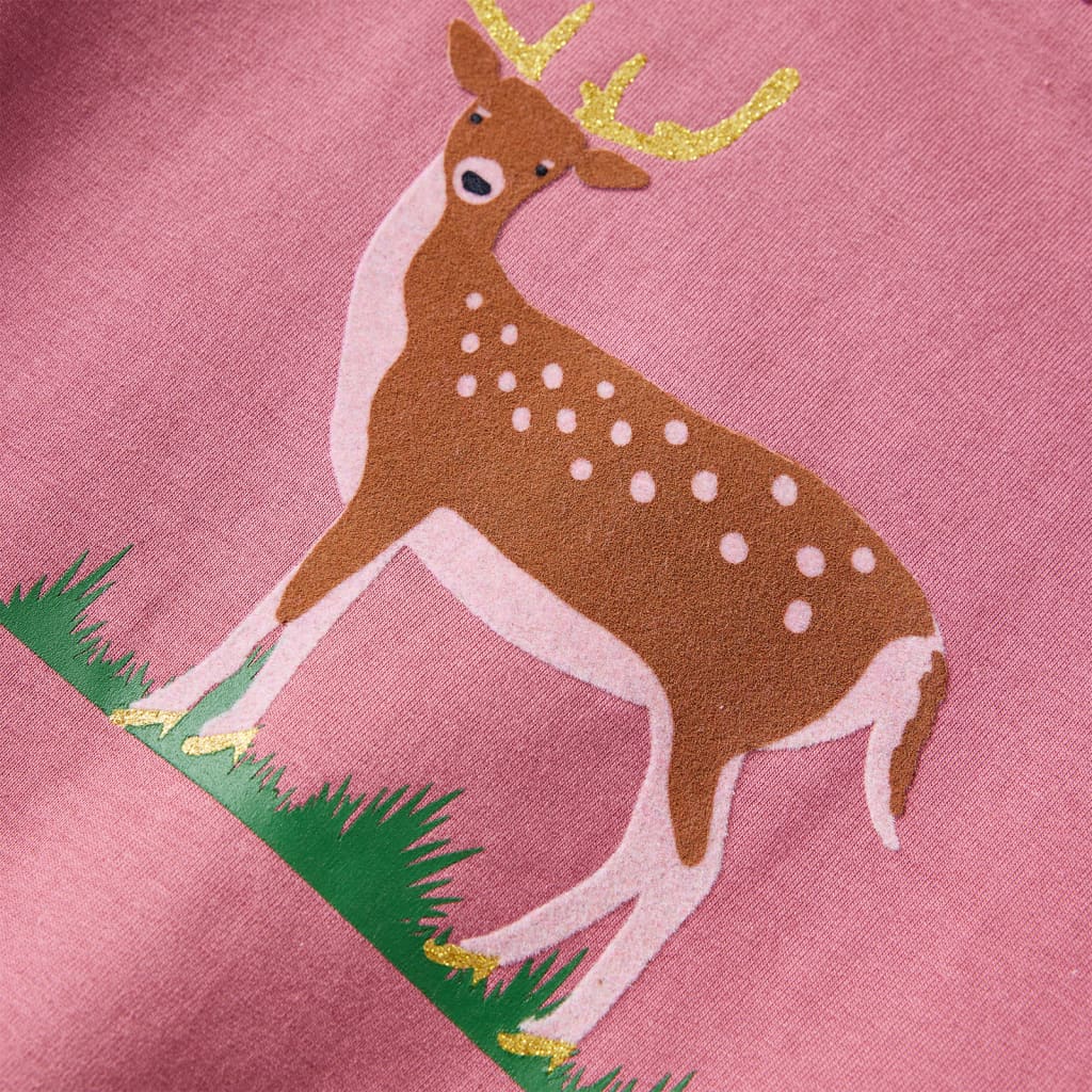 Φούτερ Παιδικό Σκούρο Φούξια 92