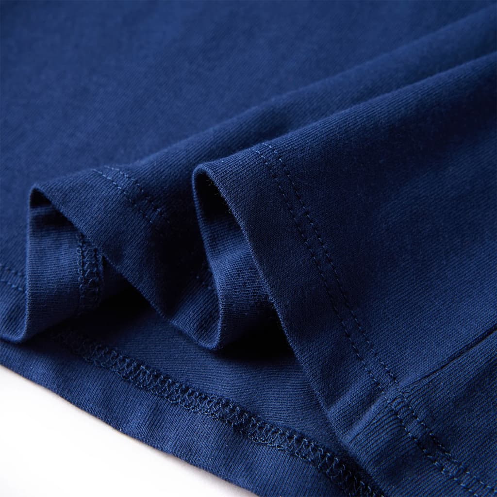 Μπλουζάκι Παιδικό Μακρυμάνικο Ναυτικό Μπλε 104