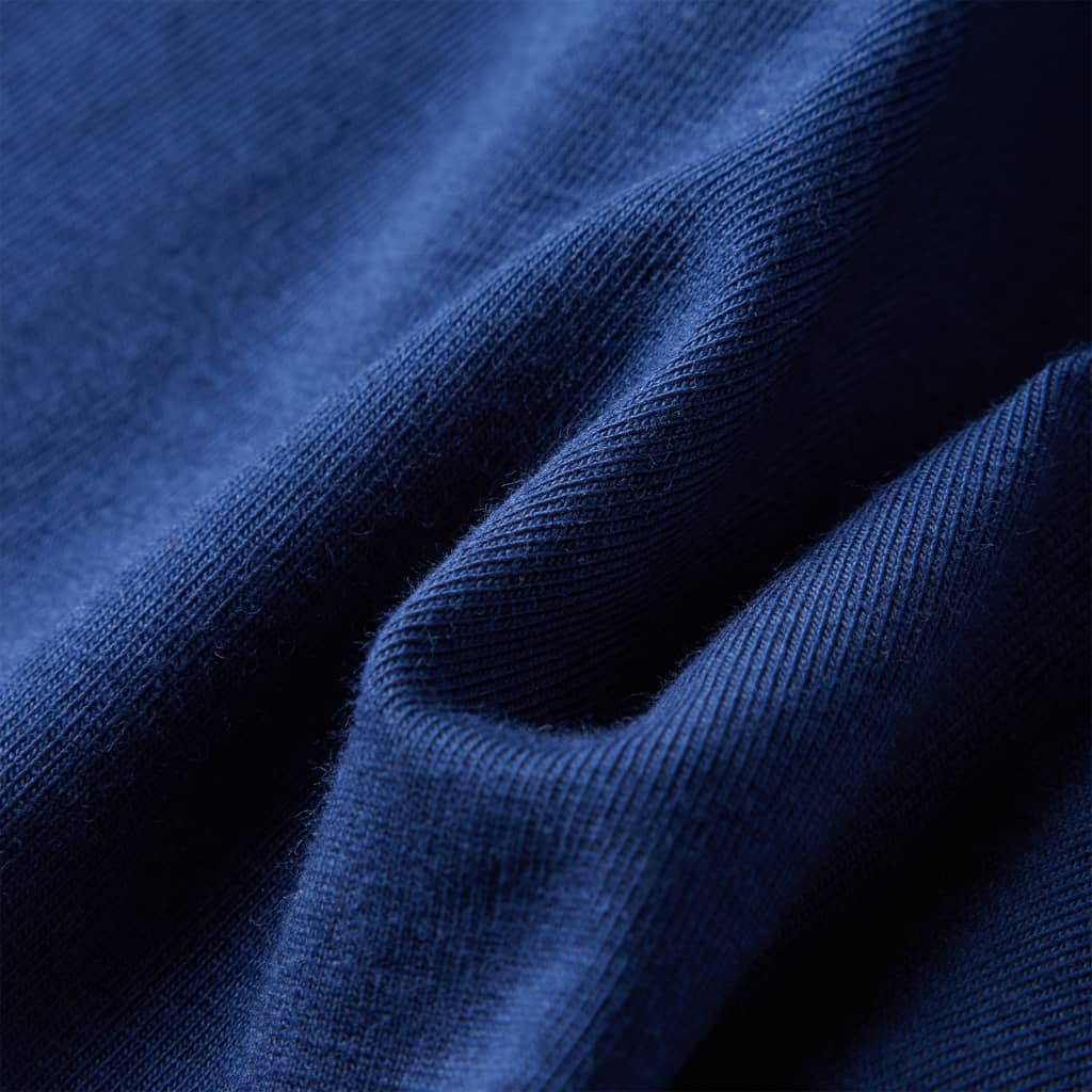 Μπλουζάκι Παιδικό Μακρυμάνικο Ναυτικό Μπλε 128