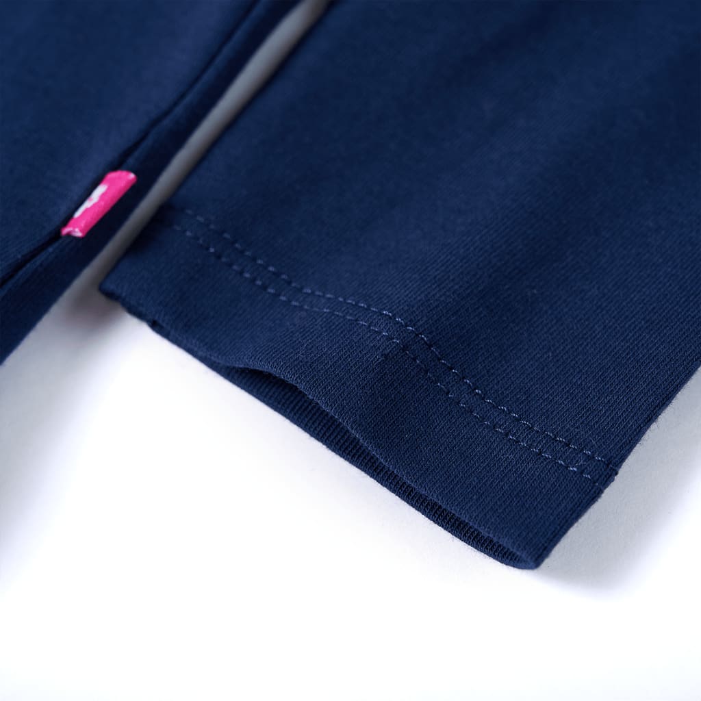 Μπλουζάκι Παιδικό Μακρυμάνικο Ναυτικό Μπλε 104