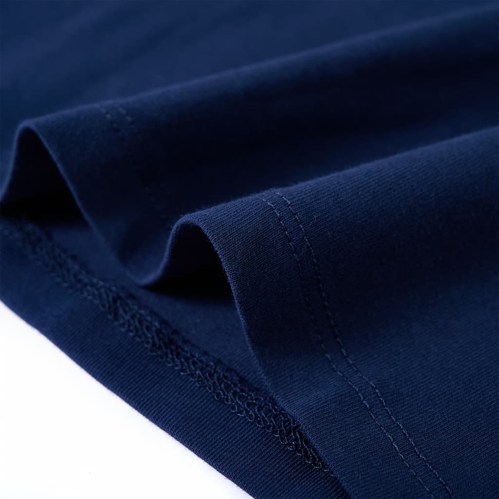 Μπλουζάκι Παιδικό Μακρυμάνικο Ναυτικό Μπλε 116