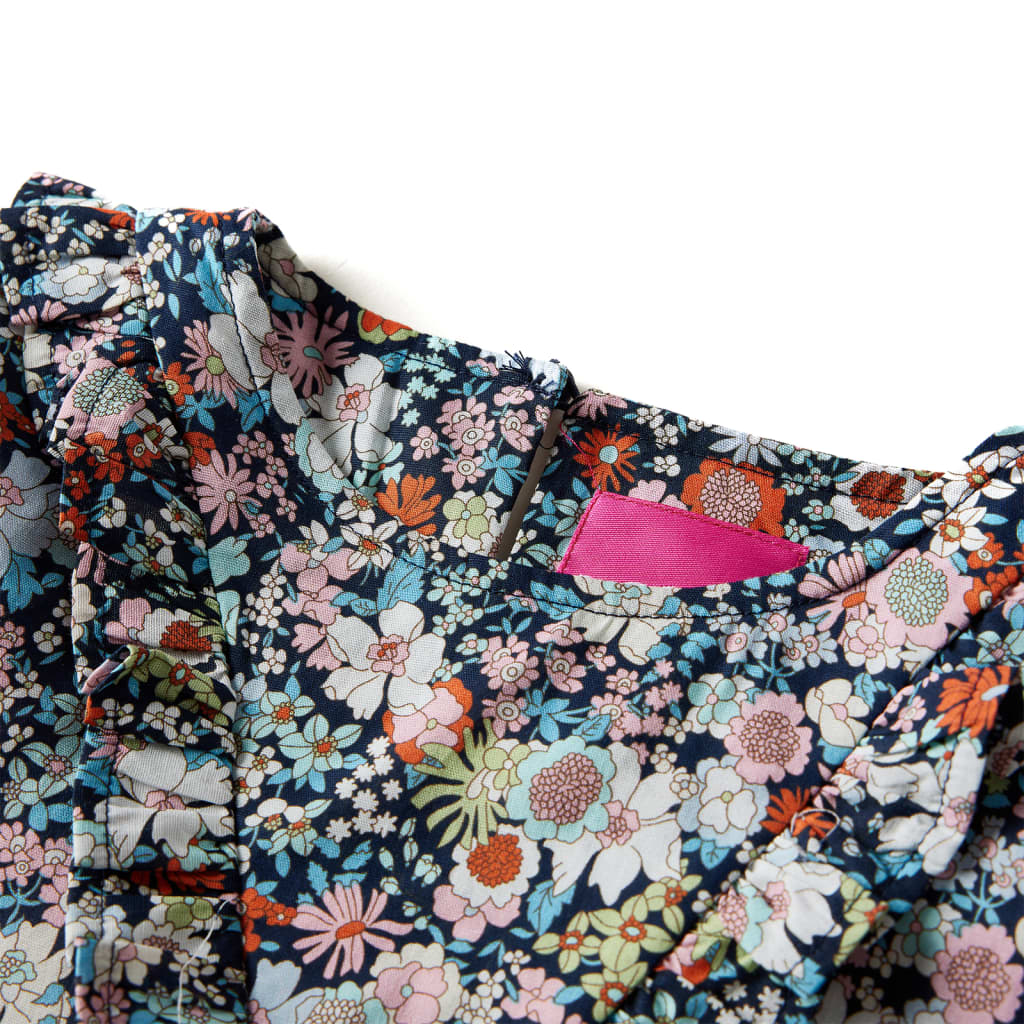 Πουκάμισο Παιδικό Μακρυμάνικο Σκούρο Μπλε 116