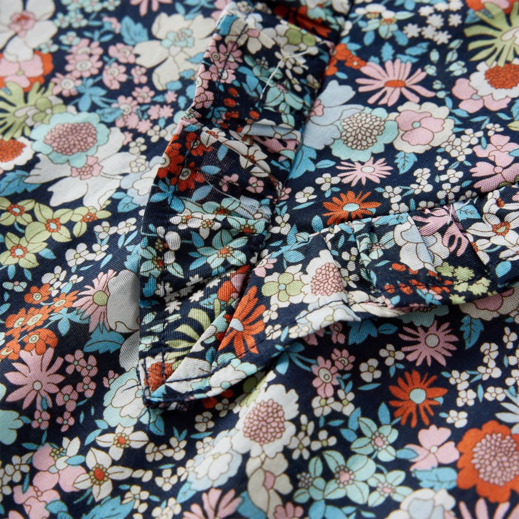 Πουκάμισο Παιδικό Μακρυμάνικο Σκούρο Μπλε 128