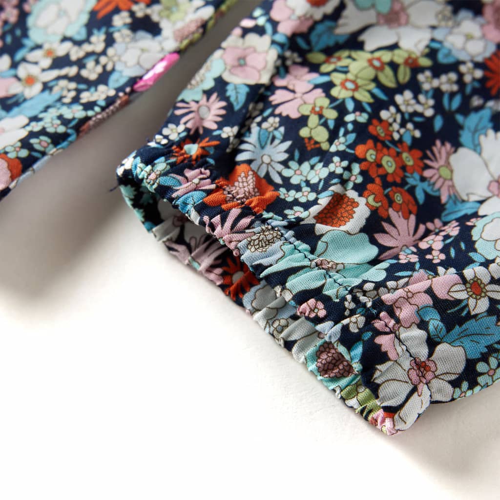 Πουκάμισο Παιδικό Μακρυμάνικο Σκούρο Μπλε 128