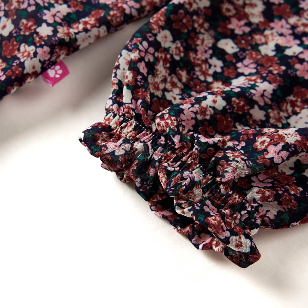 Πουκάμισο Παιδικό Μακρυμάνικο Σκούρο Ροζ 104