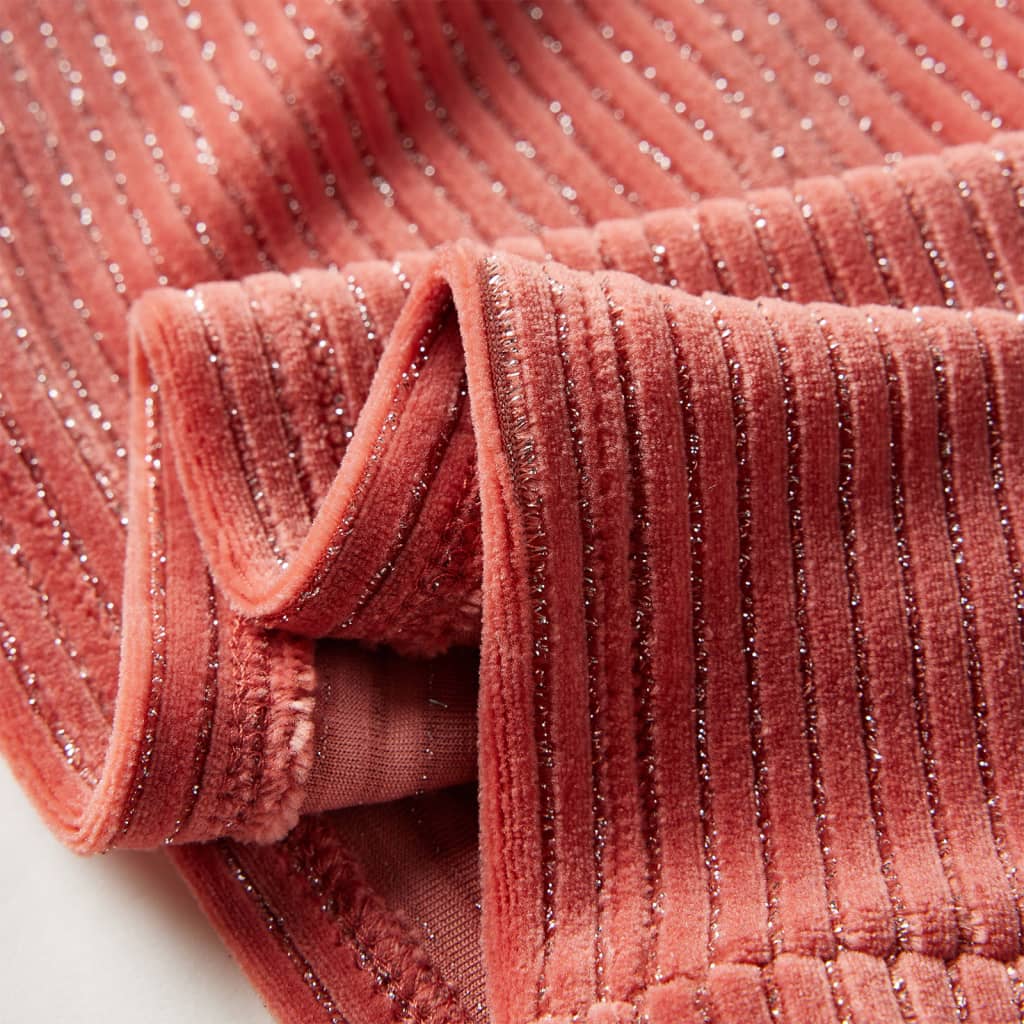 Φόρεμα Παιδικό Μακρυμάνικο Μεσαία Απόχρωση του Ροζ 128