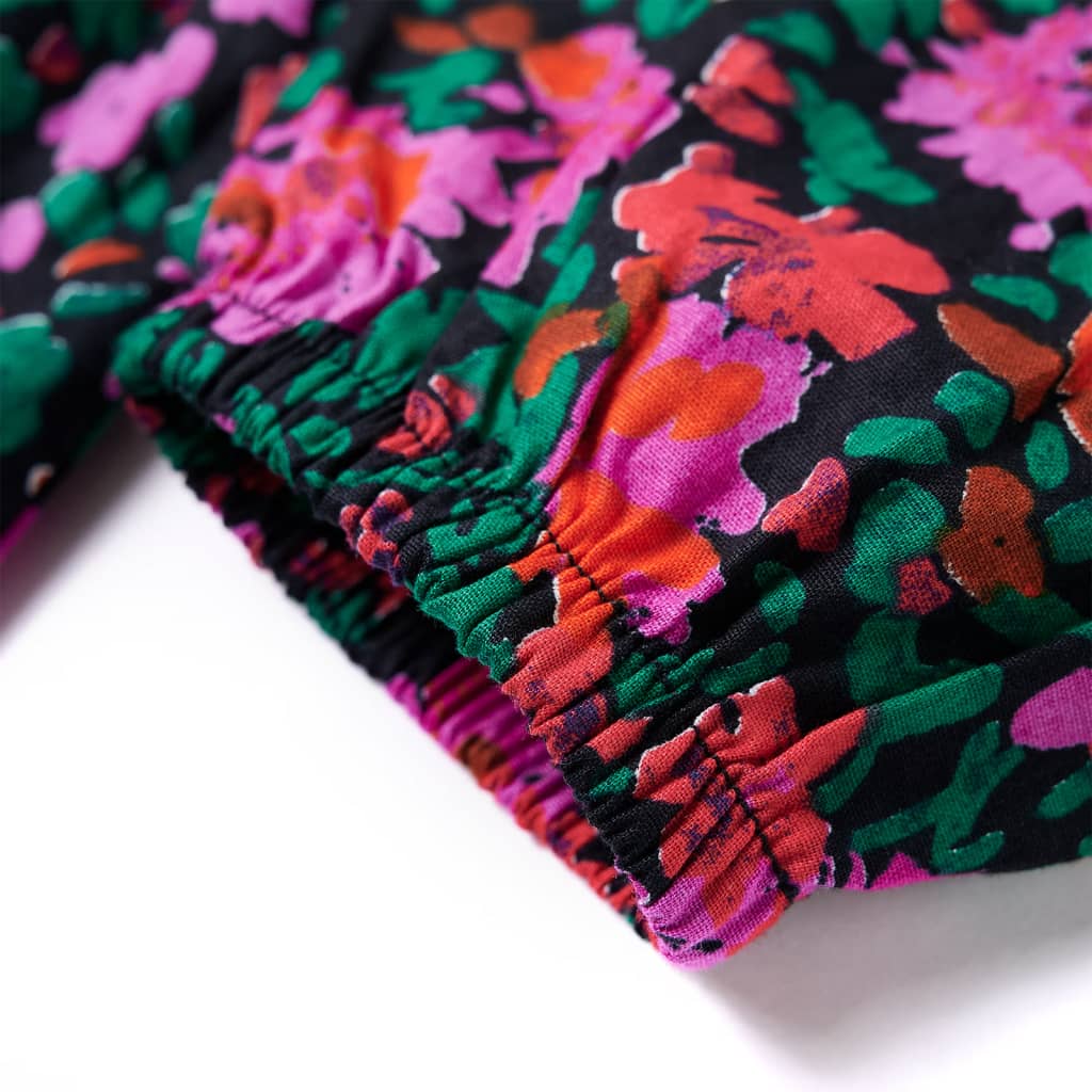 Φόρεμα Παιδικό Μακρυμάνικο Έντονο Ροζ 104