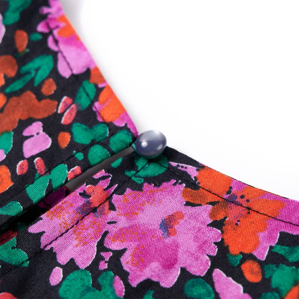 Φόρεμα Παιδικό Μακρυμάνικο Έντονο Ροζ 104