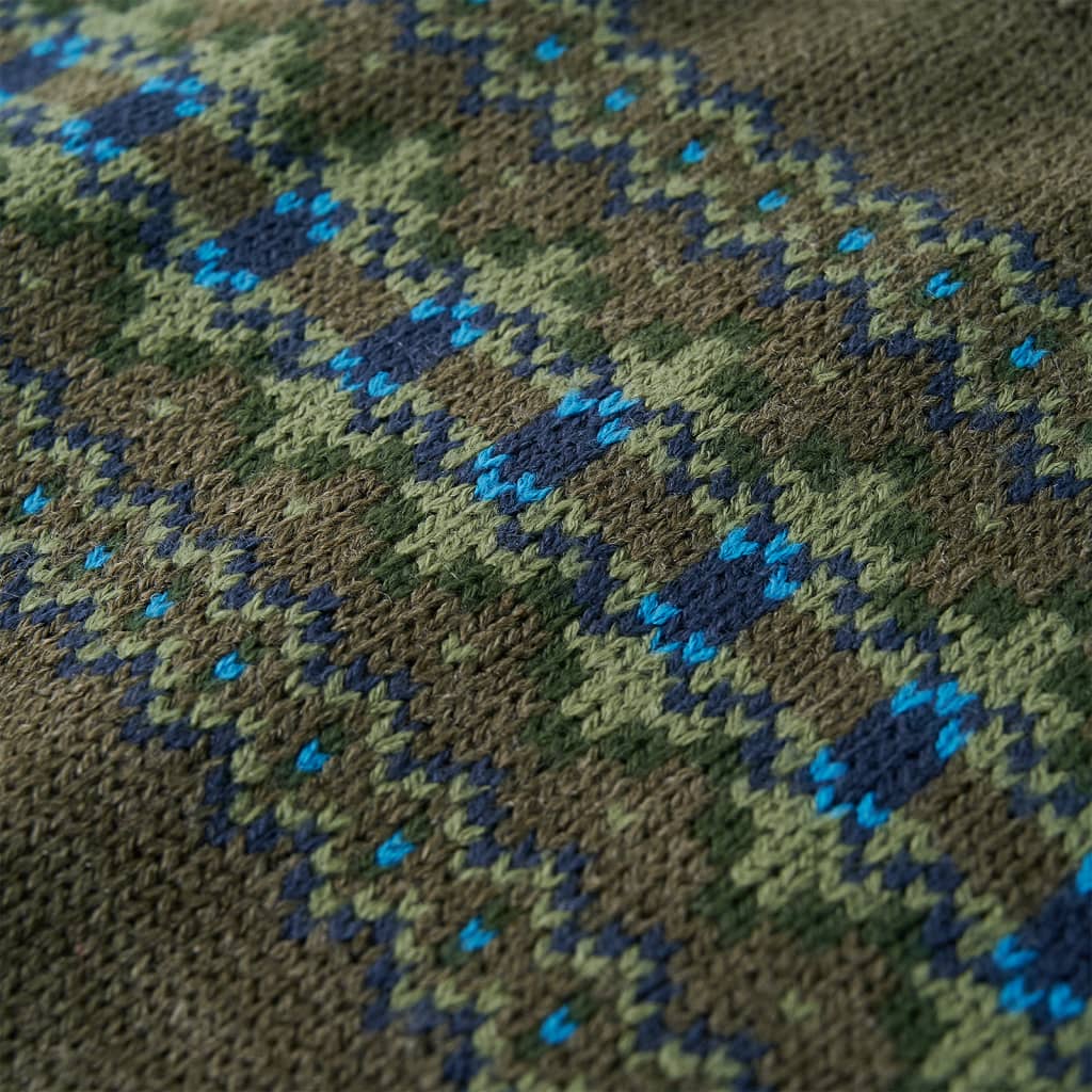 Πουλόβερ Παιδικό Πλεκτό Χακί 92