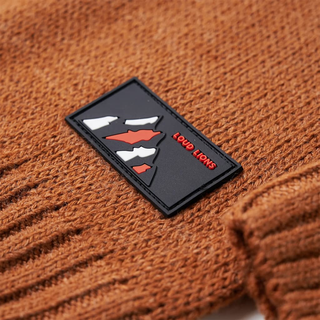 Πουλόβερ Παιδικό Πλεκτό Κονιάκ 128