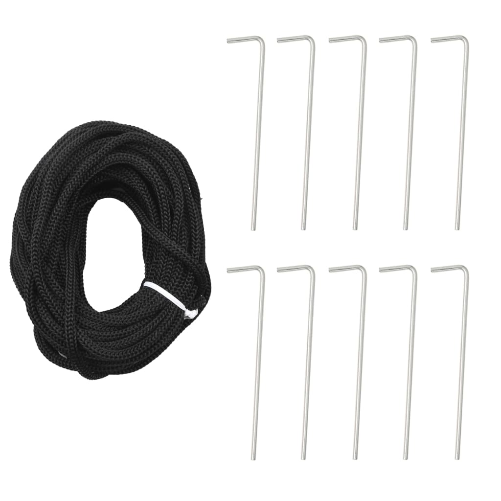 vidaXL Χριστουγεννιάτικο δέντρο LED με καρφιά 570 LED πολύχρωμα